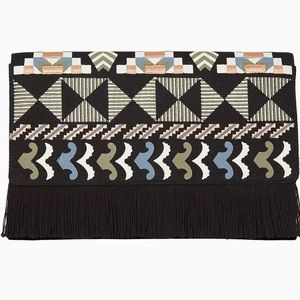 Taj clutch multi print from Stella & Dot